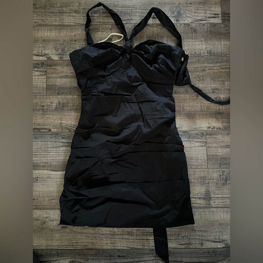 Free people mini black dress